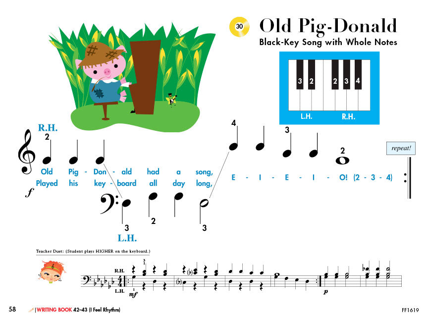 My First Piano Adventure - Lesson Book A (Book/Ola) & Keyboard