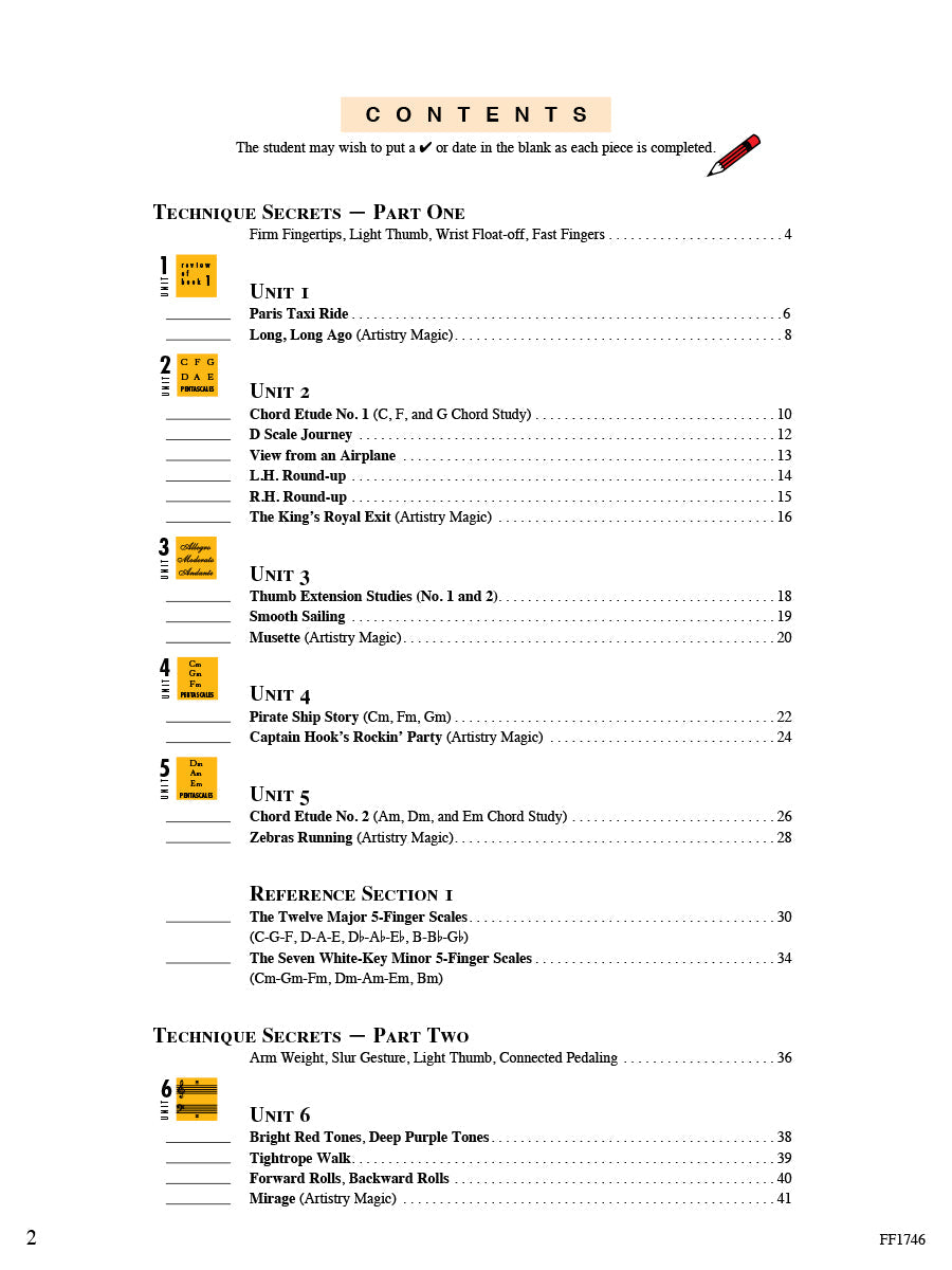 Accelerated Piano Adventures: Technique & Artistry Book 2