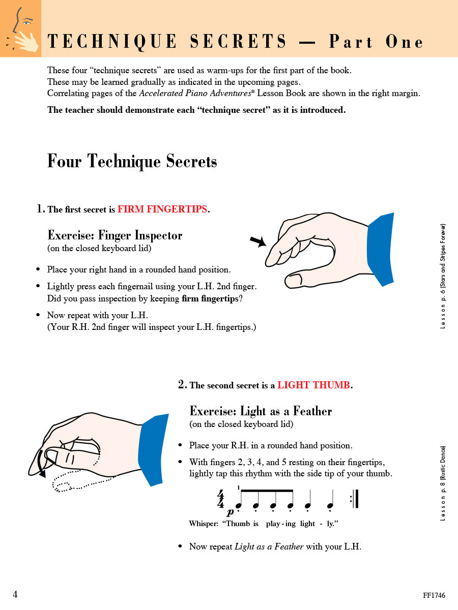 Accelerated Piano Adventures: Technique & Artistry Book 2