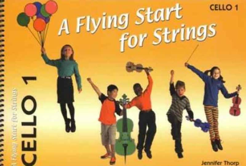 Flying Start For Strings - Cello Spiral Bound Book 1