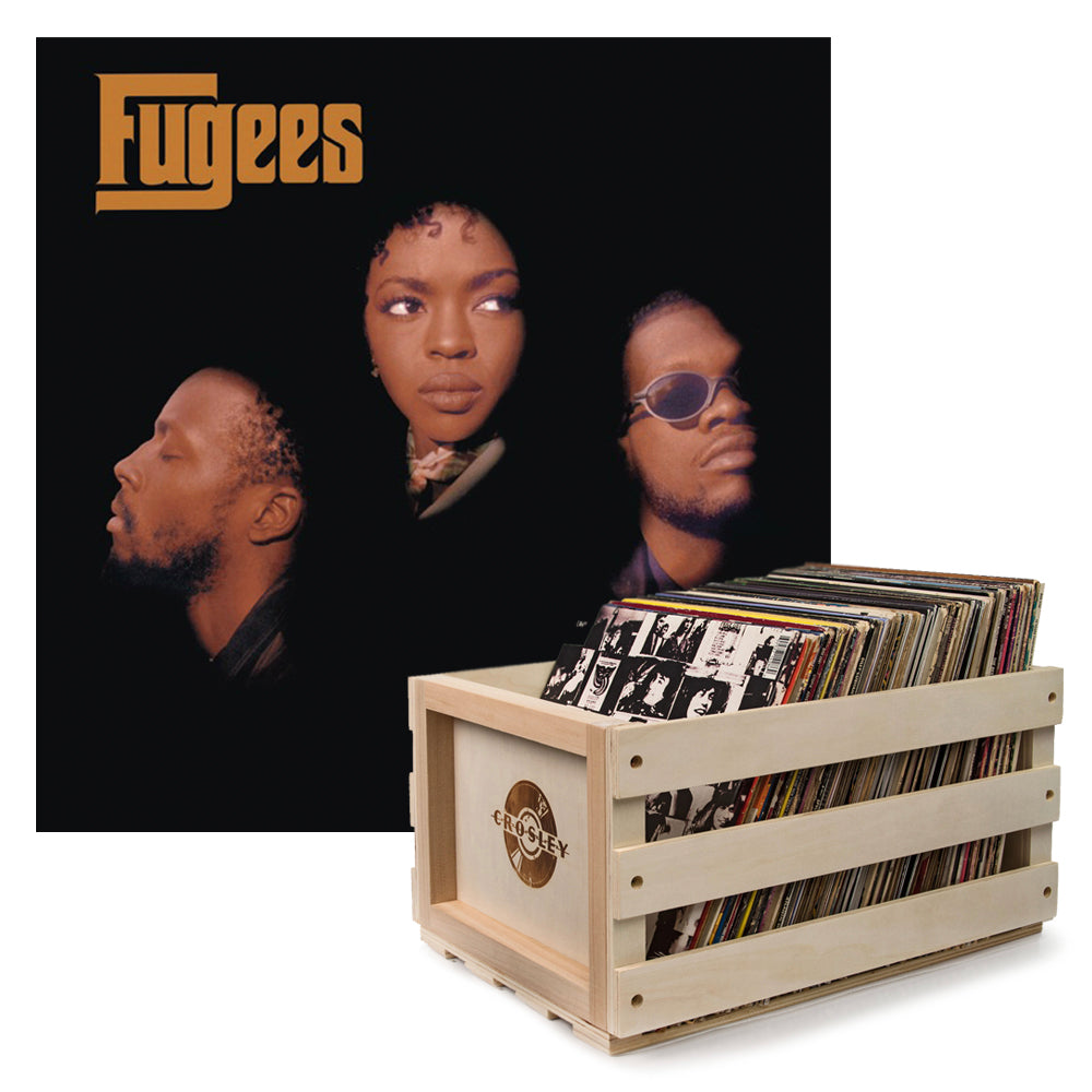 Fugees The Score Vinyl Album and Crosley Vinyl Crate Bundle