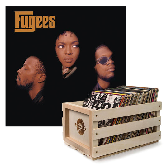 Fugees The Score Vinyl Album and Crosley Vinyl Crate Bundle