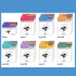 Piano Adventures: Primer To Level 2A Flashcards (80 Boxed Cards) & Keyboard