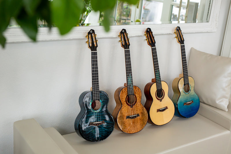 Flight A10MM Mango Dragon 10th Anniversary Tenor Ukulele with Deluxe Padded Gig Bag
