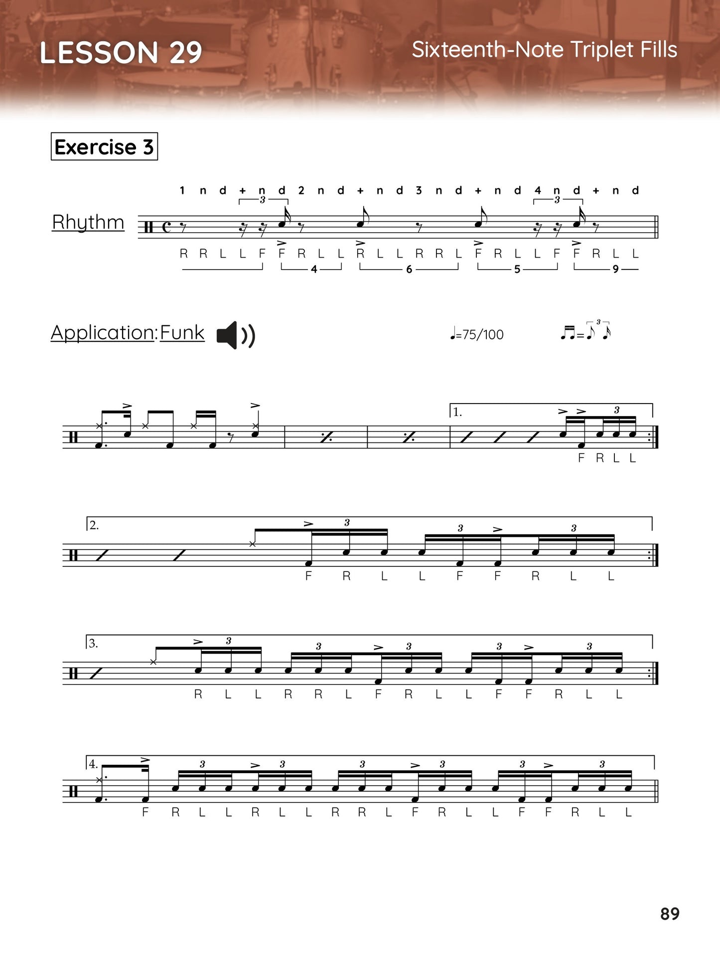 Fluid Fills and Musical Phrasing - Drum Method Book