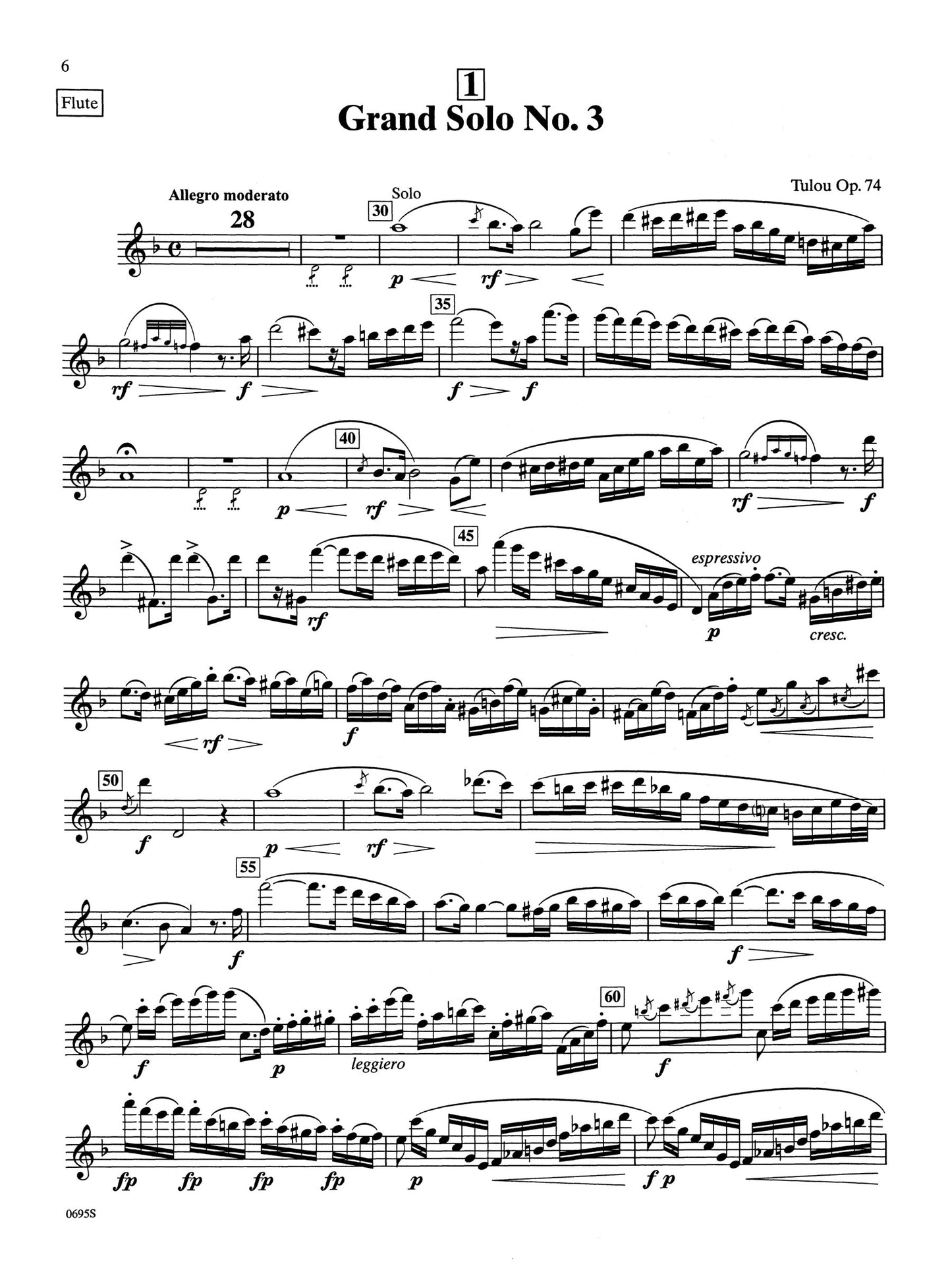Suzuki Flute School - Volume 10 Flute Part Book (Revised Edition)