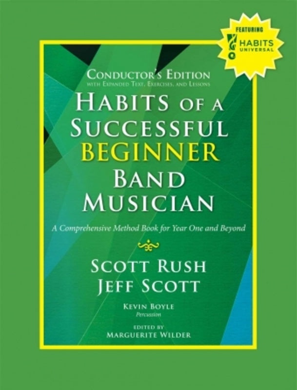 Habits Successful Beginner Band Musician Conductor