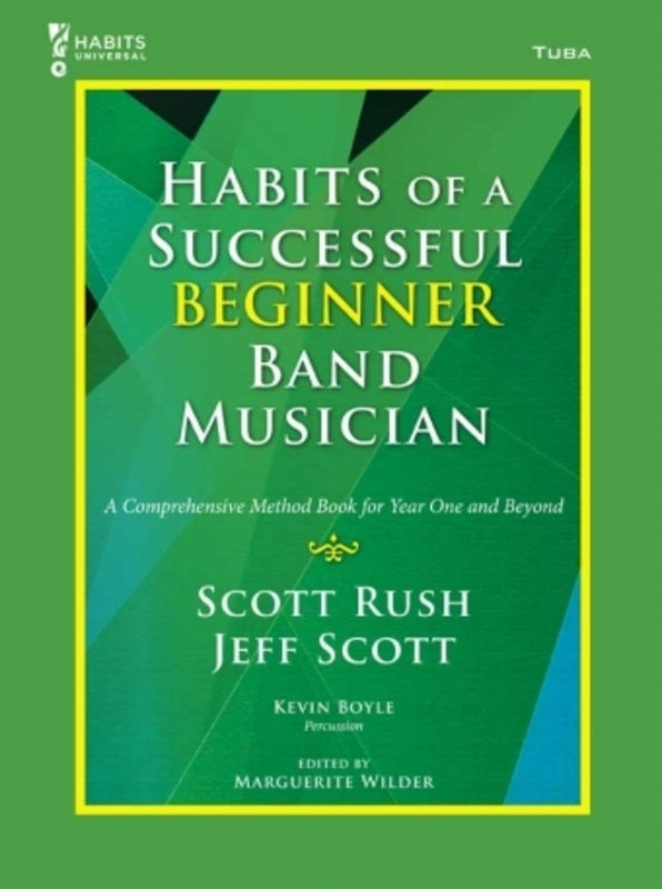 Habits Successful Beginner Band Musician - Tuba Book