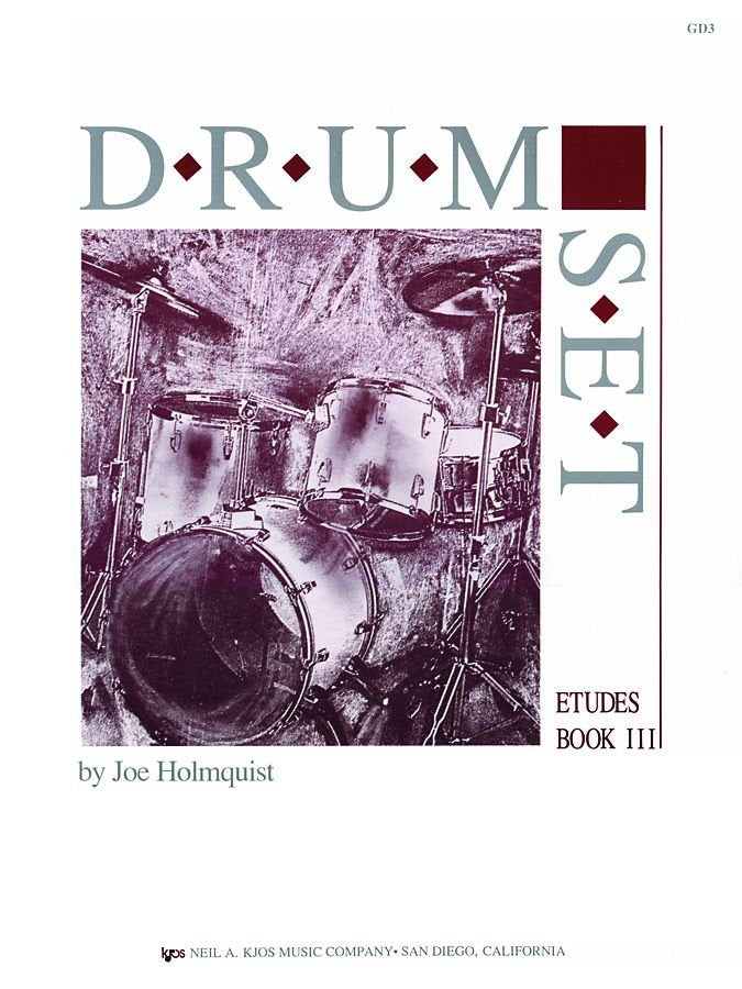 Drum Set - Etudes Book 3