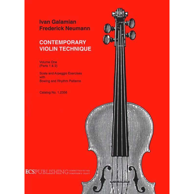 CONTEMPORARY VIOLIN TECHNIQUE BK 1 PT 1 AND 2 - Music2u