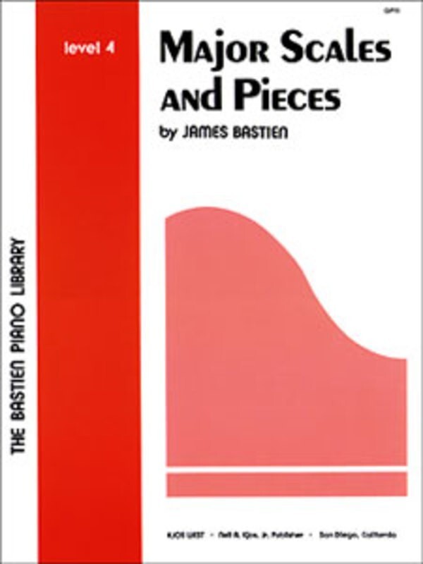 Major Scales And Pieces - Level 4 Book