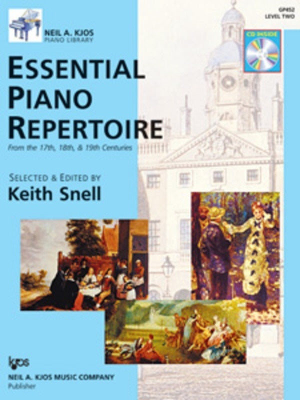 Essential Piano Rep Lvl 2 Bk/Cd 17 18 19Th Centu