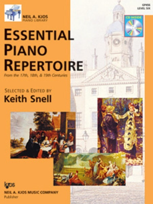Essential Piano Repertoire - Level 6 Book/Cd (17-19th Century)
