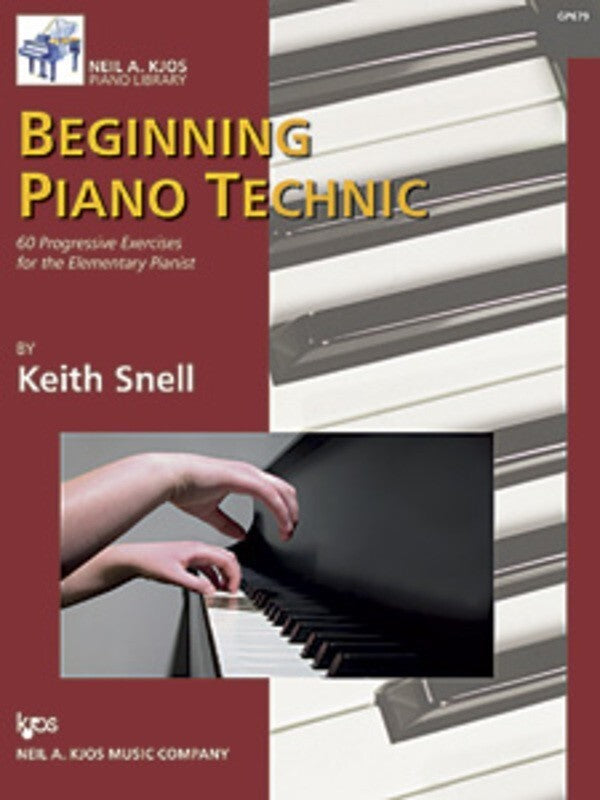Beginning Piano Technic Book