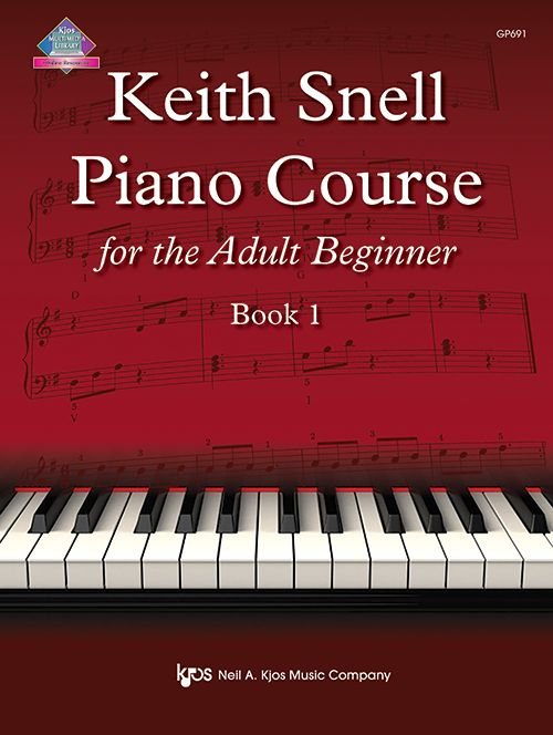 Keith Snell Piano Course For The Adult Beginner Bk 1 Bk/Ola - Neil A. Kjos Music Company