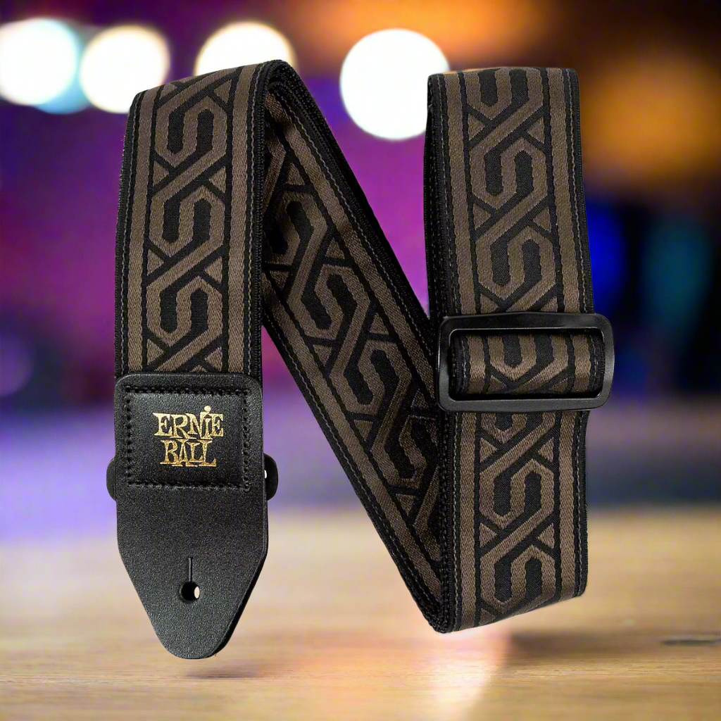 Ernie Ball Classic Jacquard Guitar/Bass Strap - Tribal Chain