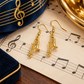 Sundry & Sound Co - Mini Gold Trombone Dangle Earrings (2.1cm)