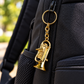 Gold Euphonium/Horn Solid Keyring