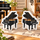 Sundry & Sound Co - 3D Classic Grand Piano Shaped Cushion 40cm - Preorder/Coming Soon/Limited Stock
