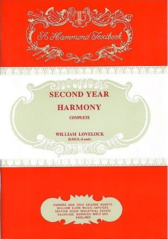 William Lovelock - Second Year Harmony Books