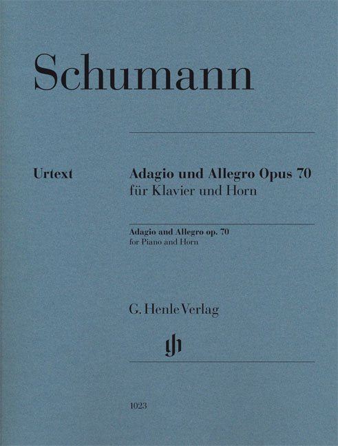 Schumann - Adagio And Allegro Op 70 French Horn/Piano - G. Henle Verlag - Image 2