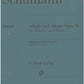 Schumann - Adagio And Allegro Op 70 French Horn/Piano - G. Henle Verlag