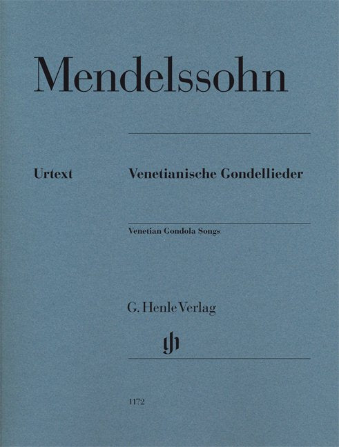 Venetian Gondola Songs For Piano - G. Henle Verlag