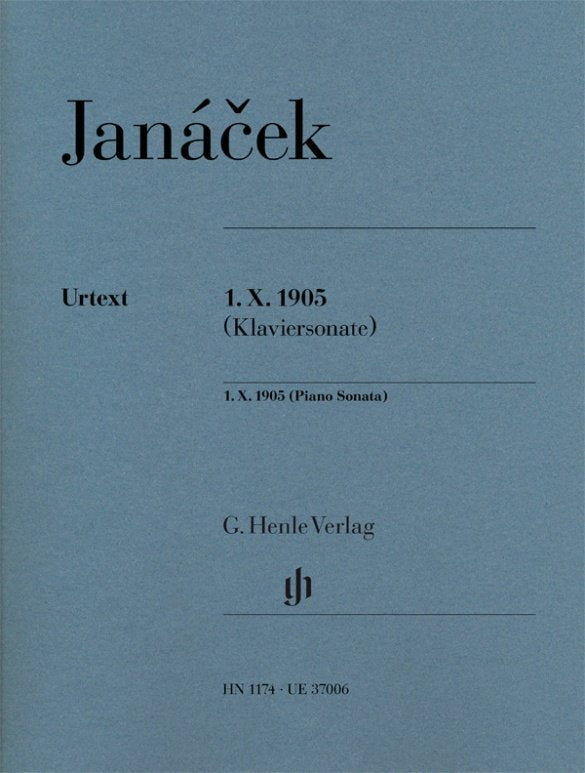 Janacek - 1. X. 1905 Piano Sonata - G. Henle Verlag