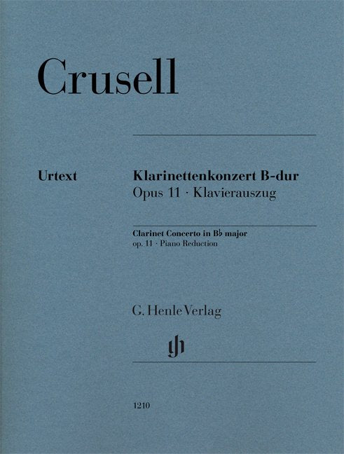 Crusell - Concerto B Flat Maj Op 11 Clarinet/Piano - G. Henle Verlag - Image 4