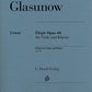 Glazunov - Elegie Op 44 For Viola/Piano - G. Henle Verlag - Image 2