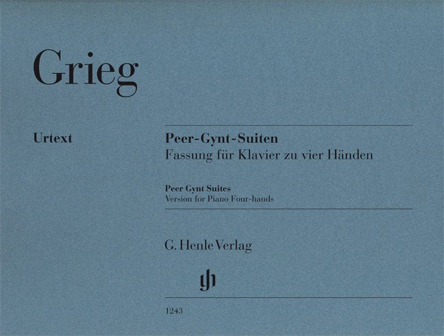 Grieg - Peer Gynt Suites Piano Duet - G. Henle Verlag