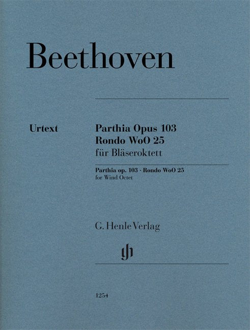 Parthia Op 103 Rondo Woo 25 Wind Octet - G. Henle Verlag