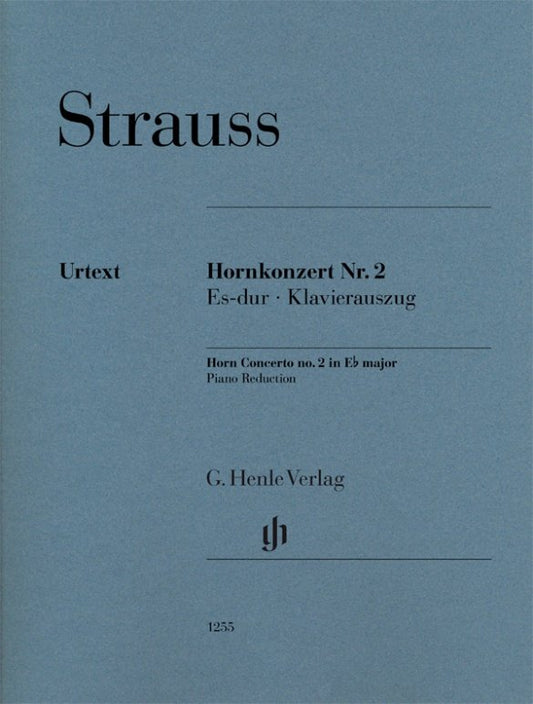 Strauss - Concerto No 2 E Flat Major Horn/Piano - G. Henle Verlag