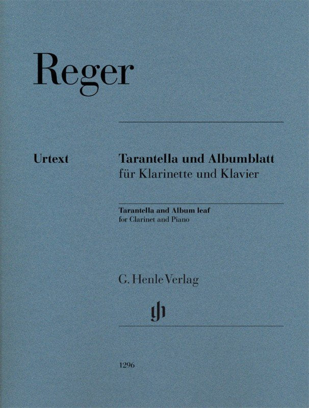 Tarantella & Album Leaf Clarinet/Piano - G. Henle Verlag - Image 2