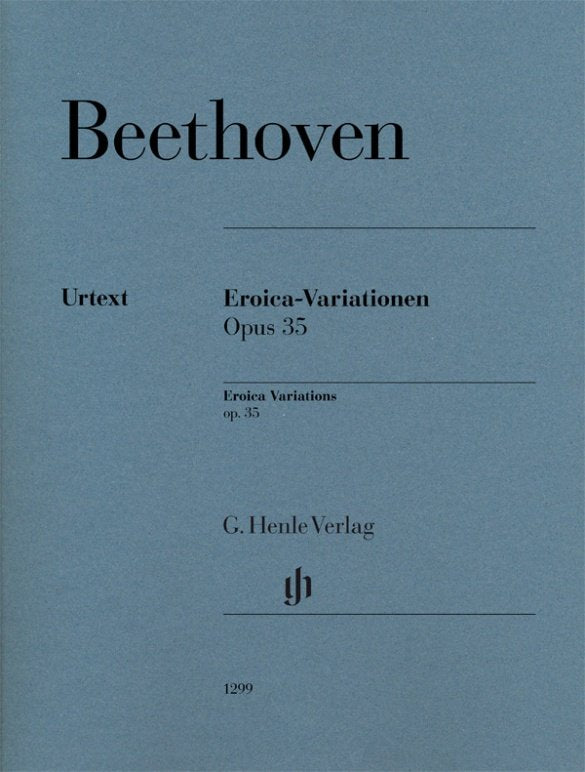 Beethoven - Eroica Variations Op 35 For Piano - G. Henle Verlag