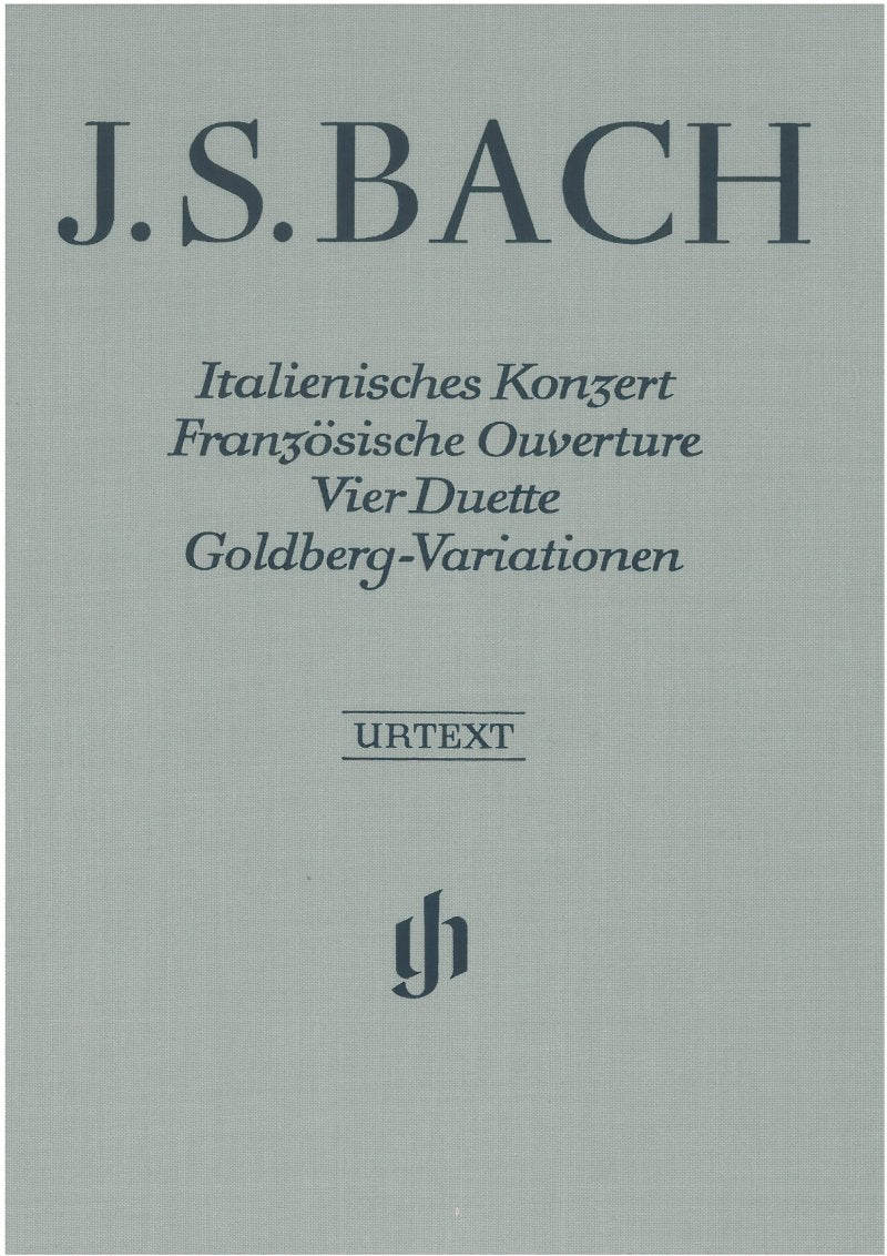 Italian Concerto French Overture Etc Bound - G. Henle Verlag