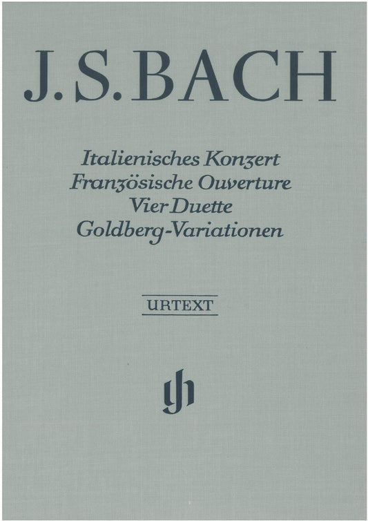Italian Concerto French Overture Etc Bound - G. Henle Verlag