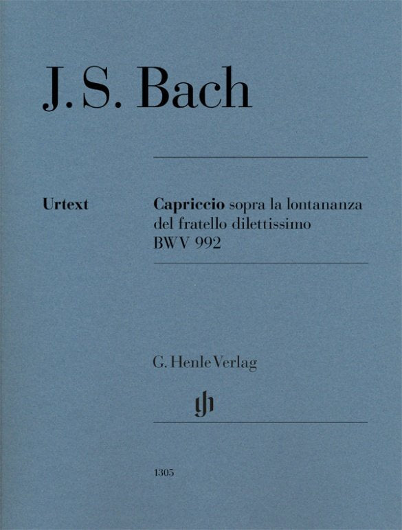 Bach - Capriccio B Flat Major Bwv 992 - G. Henle Verlag
