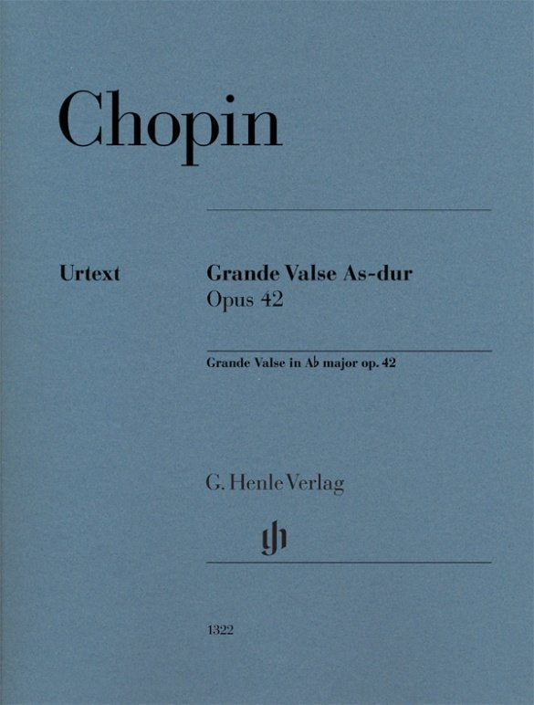 Chopin - Grand Waltz A Flat Major Op 42 - G. Henle Verlag