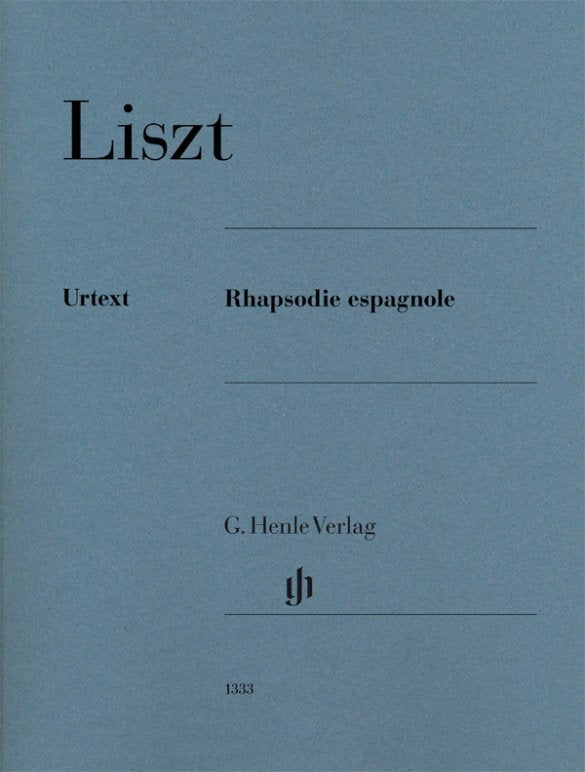 Liszt - Rhapsody Espagnole For Piano - G. Henle Verlag