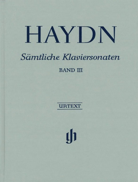 Haydn - Piano Sonatas Vol 3 Urtext Bound - G. Henle Verlag