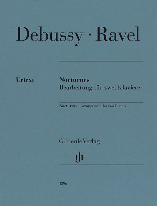 Debussy - Nocturnes Arranged For 2 Pianos 4 Hands - G. Henle Verlag