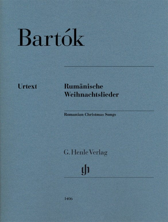 Bartok - Romanian Christmas Songs For Piano - G. Henle Verlag