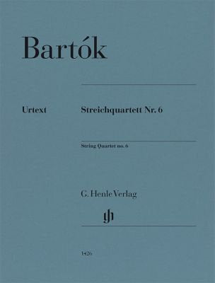 Bartok - String Quartet No 6 Set Of Parts - G. Henle Verlag