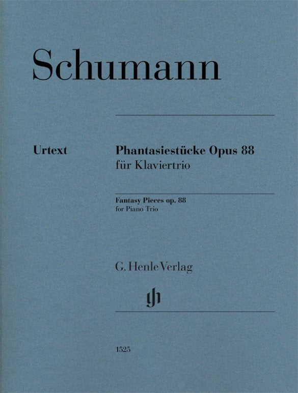 Schumann - Fantasy Pieces Op 88 Piano Trio - G. Henle Verlag