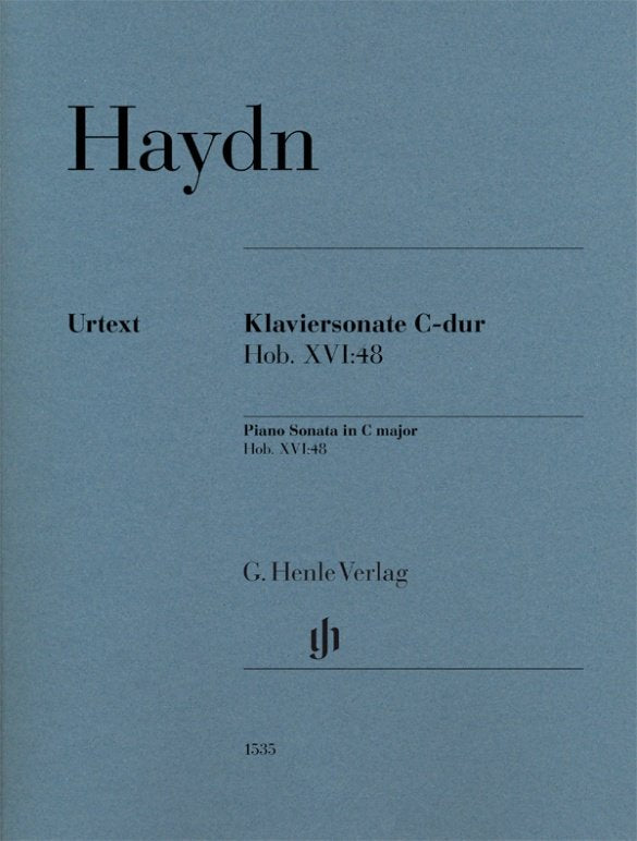 Haydn - Piano Sonata C Major Hob Xvi/48 Urtext - G. Henle Verlag