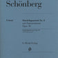 Schoenberg - String Quartet No 2 Op 10 With Soprano Part - G. Henle Verlag