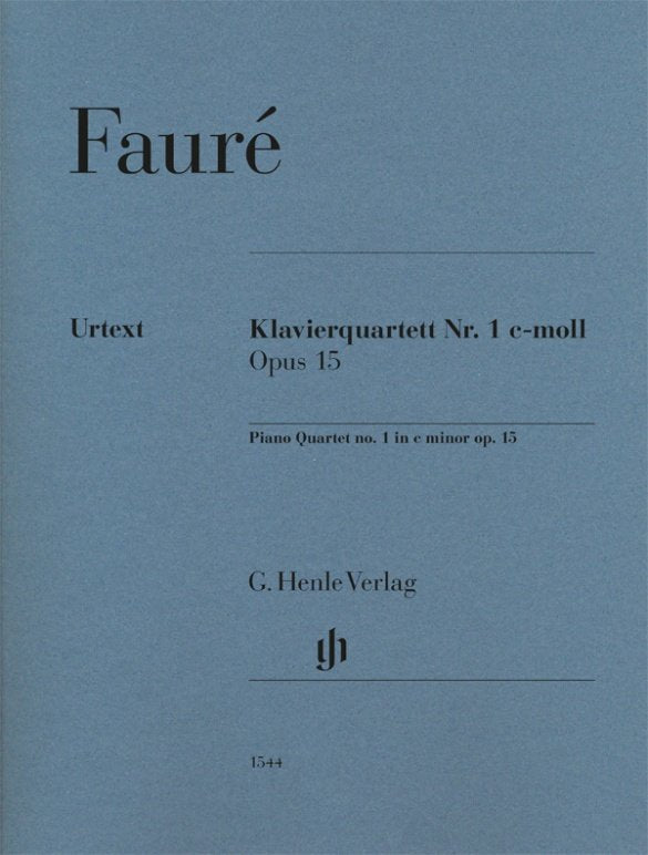 Faure - Piano Quartet No 1 C Minor Op 15 - G. Henle Verlag - Image 2
