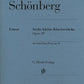 Schoenberg - 6 Little Piano Pieces Op 19 Urtext - G. Henle Verlag - Image 2
