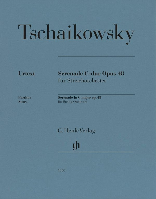 Tchaikovsky - Serenade C Major Op 48 String Orchestra Score - G. Henle Verlag
